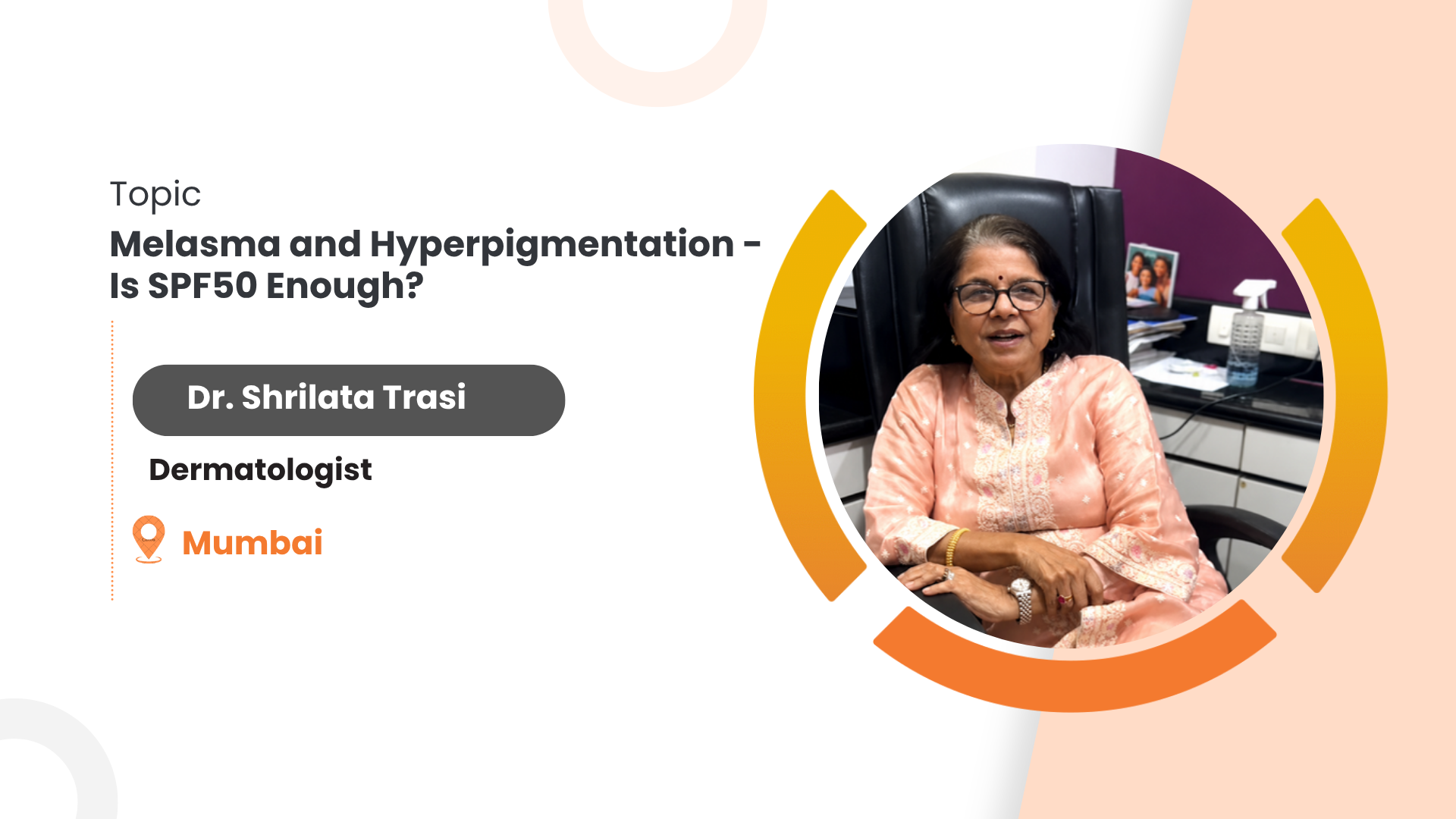 Melasma and Hyperpigmentation - Is SPF50 Enough?