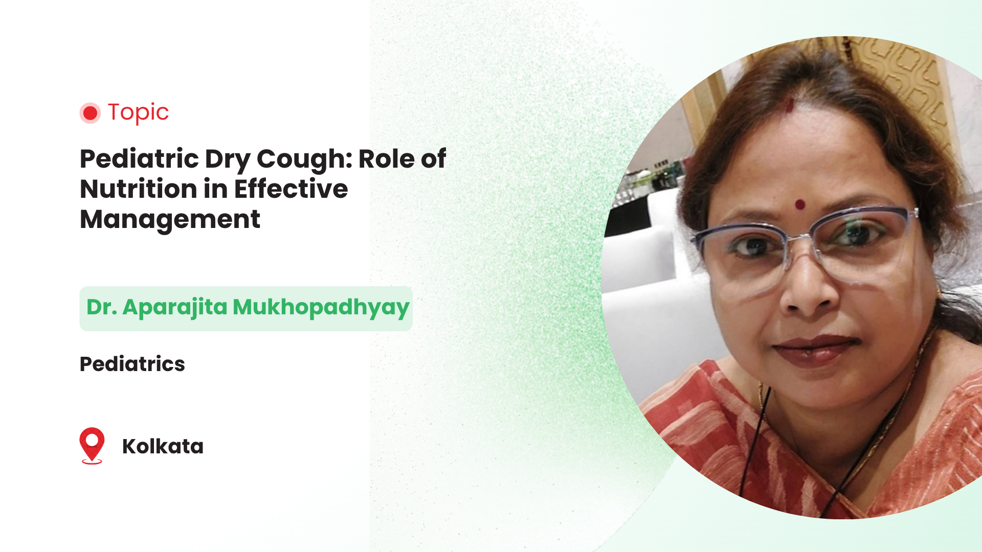 Pediatric Dry Cough: Role of Nutrition in Effective Management