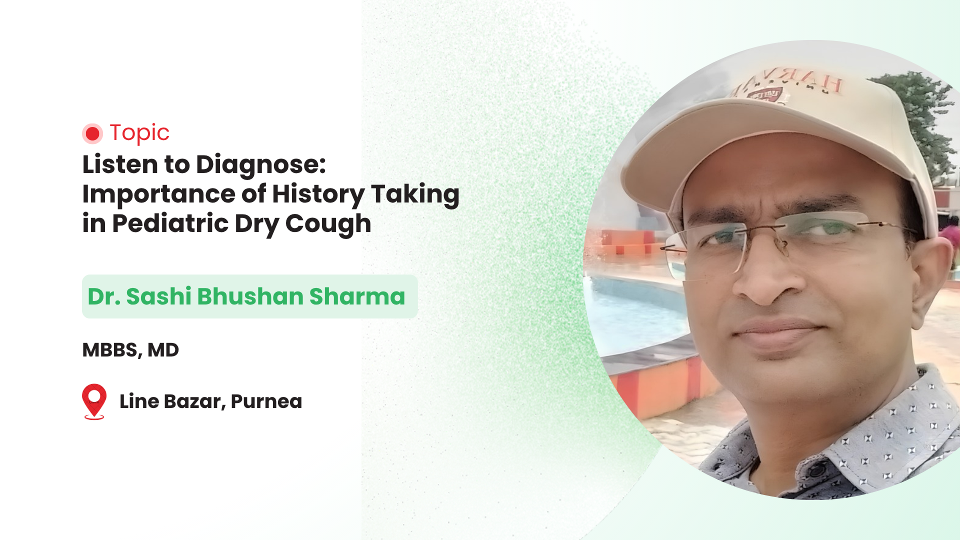 Listen to Diagnose: Importance of History Taking in Pediatric Dry Cough